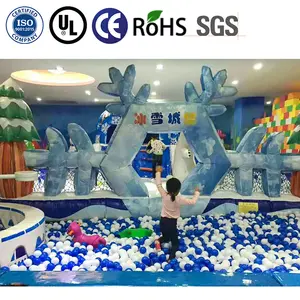 Didi Amusement Ice Themed Fun Kids Park Indoor Playground Business For Sale