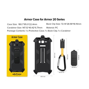 Original Ulefone Multifunktionale Schutzhülle für Ulefone <span class=keywords><strong>Armor</strong></span> <span class=keywords><strong>20WT</strong></span> Ulefone Rückseitige Clip-Handyhülle mit Karabiner - Product Image 6