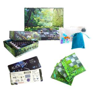 Juegos de Cartas Personalizados con Esquinas Cuadradas, Impresión en Papel con Núcleo Negro, Tarjetas Interactivas de PVC, Juegos de Mesa - Product Image 2