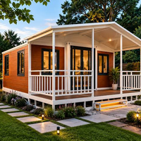 Ventes directes mondiales – Nouvelle maison conteneur modulaire préfabriquée de 20 pieds ou 30 pieds, portable sur roues, facile à installer, extensible, idéale pour le camping