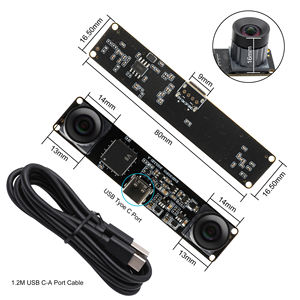 ELP 4MP 3200x1200 Global otturatore USB modulo doppia lente senza distorsione Mini 80*16.5mm sincronizzazione 3D Stereo Webcam - Product Image 3