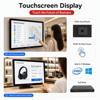 27/32 Zoll Wandmontierter Digitaler Signage-Player LCD Digitaler Werbebildschirm Wandmontage LCD Digital Signage
