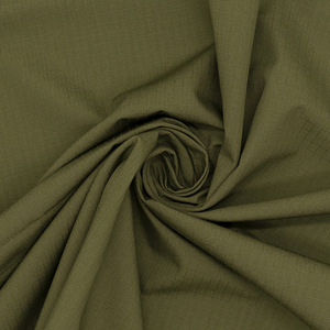 In Stock 32*16 Plain Grid 100% Cotton Non‑Stretch Drill <b>Fabric</b> Khaki Woven <b>Fabric</b> For Workwear Uniform Cargo Pants - Product Image 3