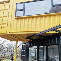 Chine 20ft Pliant conteneur maisons snack bar nourriture remorque pop up boutique extérieur stockage hangar à vendre