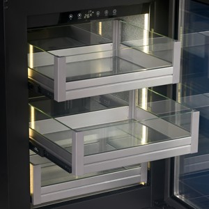 Réfrigérateur à boissons électrique NE-352-P 130L avec température à zone unique, refroidisseur encastrable en acier inoxydable, écologique - Product Image 5