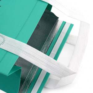 Bolsa Térmica Reutilizable con Logotipo Personalizado, Bolsa de Entrega Laminada de Tela No Tejida, Bolsa Aislante para Alimentos y Bebidas para Llevar, para Restaurantes - Product Image 5