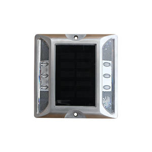 150 мм солнечные дорожные маркеры с кошачьими глазками Ip68 для проезда на подъездной дорожке, алюминиевые светодиодные Солнечные дорожные шпильки - Product Image 5