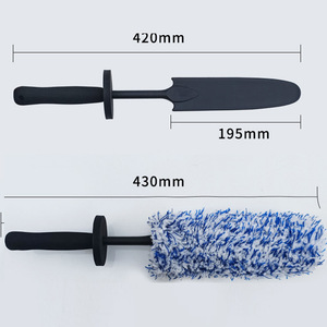 Brosse de nettoyage de voiture en <span class=keywords><strong>microfibre</strong></span> PMS 45*8*21cm, kit de brosses de détaillage, brosses de lavage de voitures avec long manche pour le nettoyage automobile - Product Image 4