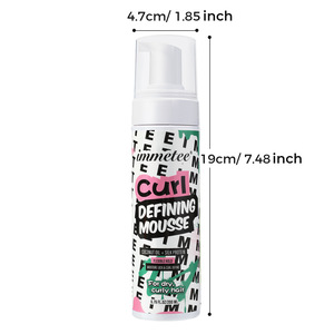 <span class=keywords><strong>Mousse</strong></span> coiffante nourrissante organique à faible quantité minimale de commande <span class=keywords><strong>Mousse</strong></span> anti-frisottis Curl avec une forte tenue pour les perruques bouclées - Product Image 5