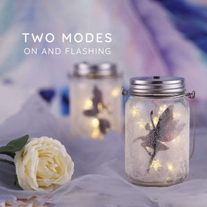 Neueste Spielzeug DIY Fairy Terrarium Kit Schnur lose Tisch lampe Dekoration <span class=keywords><strong>LED</strong></span> Laterne Nachtlicht Im Dunkeln leuchten Spielzeug für Zuhause - Product Image 2