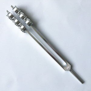 Diapasón de aleación de aluminio, diapasón de baja frecuencia, diapasón de 34Hz, incluye funda de tela. - Product Image 3