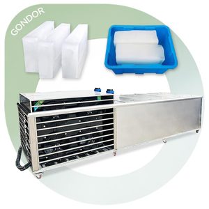 Thương mại 2 tấn <span class=keywords><strong>Ice</strong></span> <span class=keywords><strong>Cube</strong></span> nhà máy năng lượng mặt trời tủ lạnh Maker lagos 2ton evaporador Khối Máy nước đá trong Container - Product Image 1