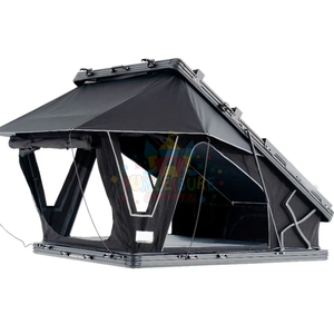 Tente de toit en aluminium pour 2 4 personnes Tente de toit rigide Tente de toit pop-up pour voitures Jeep Suv - Product Image 3