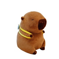 Peluche personnalisée Capybara, rembourrage en coton PP, jouet en peluche tendance, poupée unisexe pour Halloween