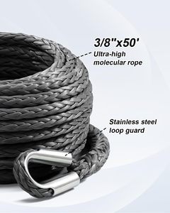 10mm 12mm Dyneema/uhmwpe sợi bện dây tời tổng hợp cho 12V ATV UTV kéo kéo - Product Image 4