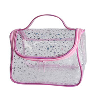 Trousse de Maquillage Best-seller 2026 Nouvelle Trousse de Toilette Transparente Portable Grande Capacité pour Cosmétiques et Soins de la Peau