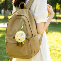 Porte-clés en peluche fruits tropicaux en gros : Pitaya, Mangoustan, Durian, Kiwi, Banane – Charm de sac unisexe en coupe transversale de 18 cm