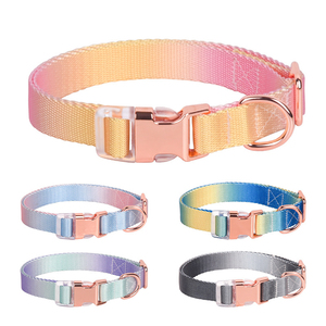 Correa para Perros Pequeños con Hebilla de Seguridad de Liberación Rápida, Impermeable, de Nailon Ajustable con Patrón de Letras y Decoración de Bufanda - Product Image 5