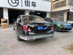 Kit de Carrocería para <span class=keywords><strong>Mercedes</strong></span> Benz Clase S W222 S450 Modificado <span class=keywords><strong>Maybach</strong></span>, Conjunto de Parachoques Delantero y Trasero - Product Image 3