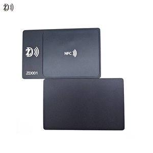 Tarjeta <span class=keywords><strong>de</strong></span> metal NFC con distracciones <span class=keywords><strong>de</strong></span> bloque, rastree su uso, tarjeta NFC física NTAG213 - Product Image 5