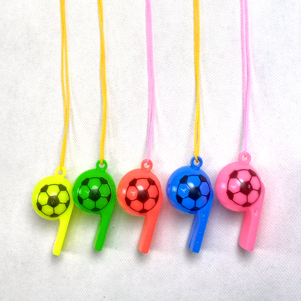 Оптовая продажа, яркий спортивный свисток в форме футбольного фаната