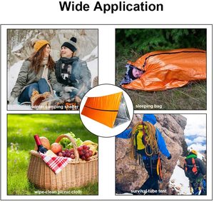 Tenda kehidupan Logo kustom tenda tabung penampungan darurat penyelamatan 2 orang - Product Image 5