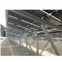 Système de montage au sol solaire en aluminium personnalisable pour une installation photovoltaïque stable et une durabilité à long terme