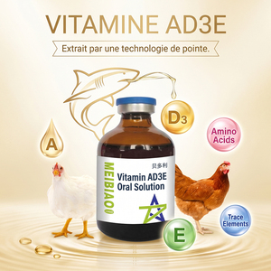 Solution orale de vitamines <span class=keywords><strong>Ad3e</strong></span> pour la volaille et le bétail, vitamines pour porcs et poules pondeuses, améliore l'immunité - Product Image 4