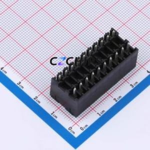DB2EVHB-3.5-2*10P-BK Plug-in Terminal Block Through hole,P=3.5mm Connector Board-to-Board / Socket - Closed 2x10P 3.5mm Black - Product Image 2