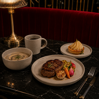 Services de table en grès céramique brun foncé de qualité supérieure, assiettes plates mates, bols, tasses à thé, compatibles lave-vaisselle et four