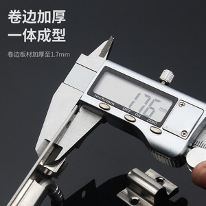 Stainless Steel Door <b>Bolts</b> 304 Thickened Flat Bottom <b>Security</b> Latches for Wooden Doors Windows - Product Image 2