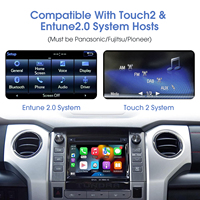 Kit de mise à niveau d'écran OEM, boîtier décodeur, interface multimédia, kit de rétrofit pour Toyota 2014-2019, CarPlay sans fil, Android Auto