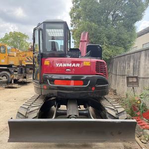 รถขุดขนาดเล็ก Yanmar Vio80 ชั่วโมงการทำงานต่ำ รถแทรกเตอร์มือสอง Yanmar VIO 80 รถขุดสำหรับขาย - Product Image 3