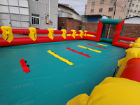 Jeu de Baby-Foot gonflable, Sport interactif, football, Table de terrain, terrain de football pour la construction d'équipe
