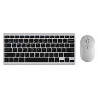 Clavier sans fil rechargeable personnalisé, clavier mince ergonomique et combo souris
