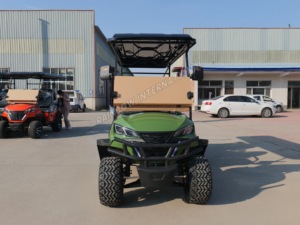 Cầu Vồng Mới 6 Chỗ Ngồi Golf <span class=keywords><strong>Buggy</strong></span> Gas Powered Xăng Nhập Khẩu Xe Golf Từ Trung Quốc Đường Phố Hợp Pháp Golf Giỏ Hàng - Product Image 4