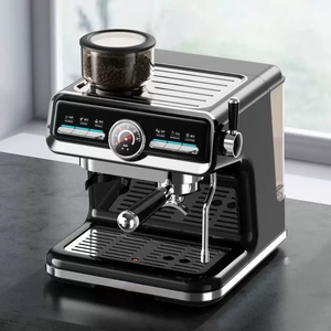 <b>Automatic</b> Espresso <b>Machine</b> Touch Screen Milk Frother Thermometer Adjustable Extraction Temperature 20 Bars Italian Semi-automati - Product Image 1