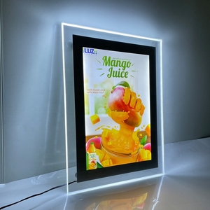 A4 formato personalizzato singolo lato 2835 di cristallo illuminato pubblicità a parete-agente <span class=keywords><strong>immobiliare</strong></span> finestra finestra scatola luminosa - Product Image 2