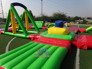 Haute qualité 0.9mm PVC Commercial parc aquatique flottant gonflable jeu de sport parcours d'obstacles d'eau gonflable - Product Image 6