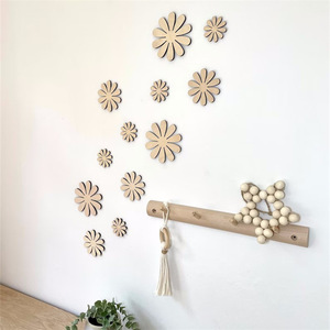 Decorazione della parete della stanza dei bambini autoadesiva Daisy adesivi da parete appesi scena camera da letto - Product Image 3