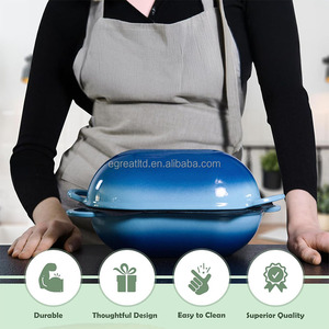 <b>Silicone</b> Sourdough Bread <b>Baking</b> Mold Oval <b>Silicone</b> Bread Sling for Dutch Oven Cast Iron Pot Liner for Bread <b>Baking</b> - Product Image 6