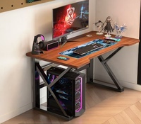Ventes directes d'usine ensemble de chaises de jeu vente en gros net café table de jeu d'ordinateur table d'ordinateur bureau d'ordinateur petit