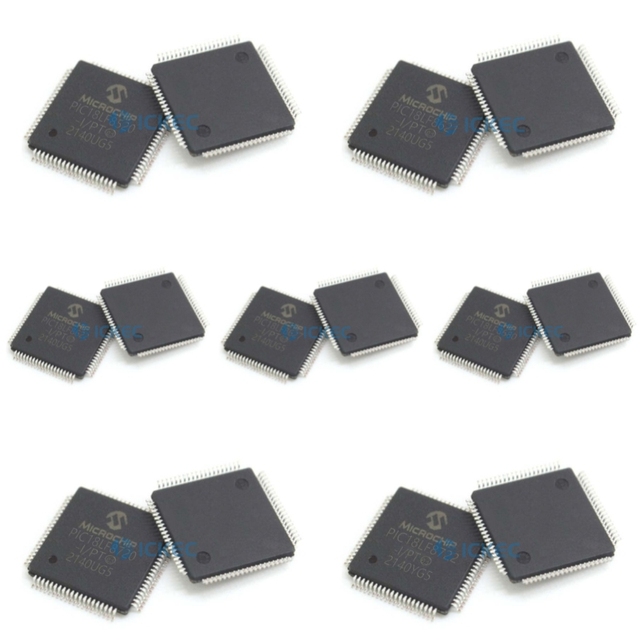 PIC18LF8520 PIC18LF8621 PIC18LF8622 PIC18LF8627 PIC18LF8680 PIC18LF8720 PIC18LF8722 -I/PT Microcontroller MCU/MPU ICKEC TQFP80