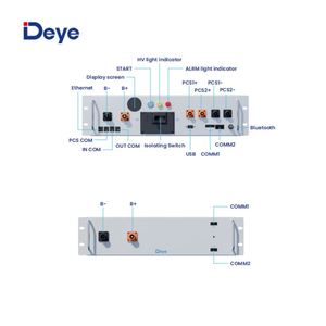 Deye BOS-A-PACK 7.68 Lithium Battery 38.4V 200AH HV 54KWH-161KWH with CE/IEC62619/IEC62040/UN38.3 Certificate - Product Image 3