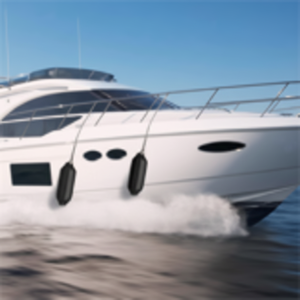 Paquete de Cuatro Defensas Marinas Negras de 27x85, Vinilo de 3mm con Protección UV contra el Envejecimiento - Product Image 1