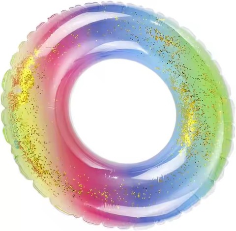 Customized PVC New Swimming Ring Children's Underarm Ring Printed Swimming Ring Water Entertainment Swimming Circle