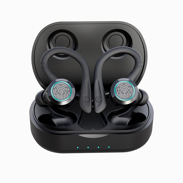 2026 High Quality POWER Wireless Earbuds Sports Earhook Super Endurance Business Earphones Sports in Ear Headphones