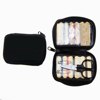 Kit de couture d'urgence portable mini carré DIY avec ciseaux pour la maison, l'hôtel, le dortoir, en gros pour la revente