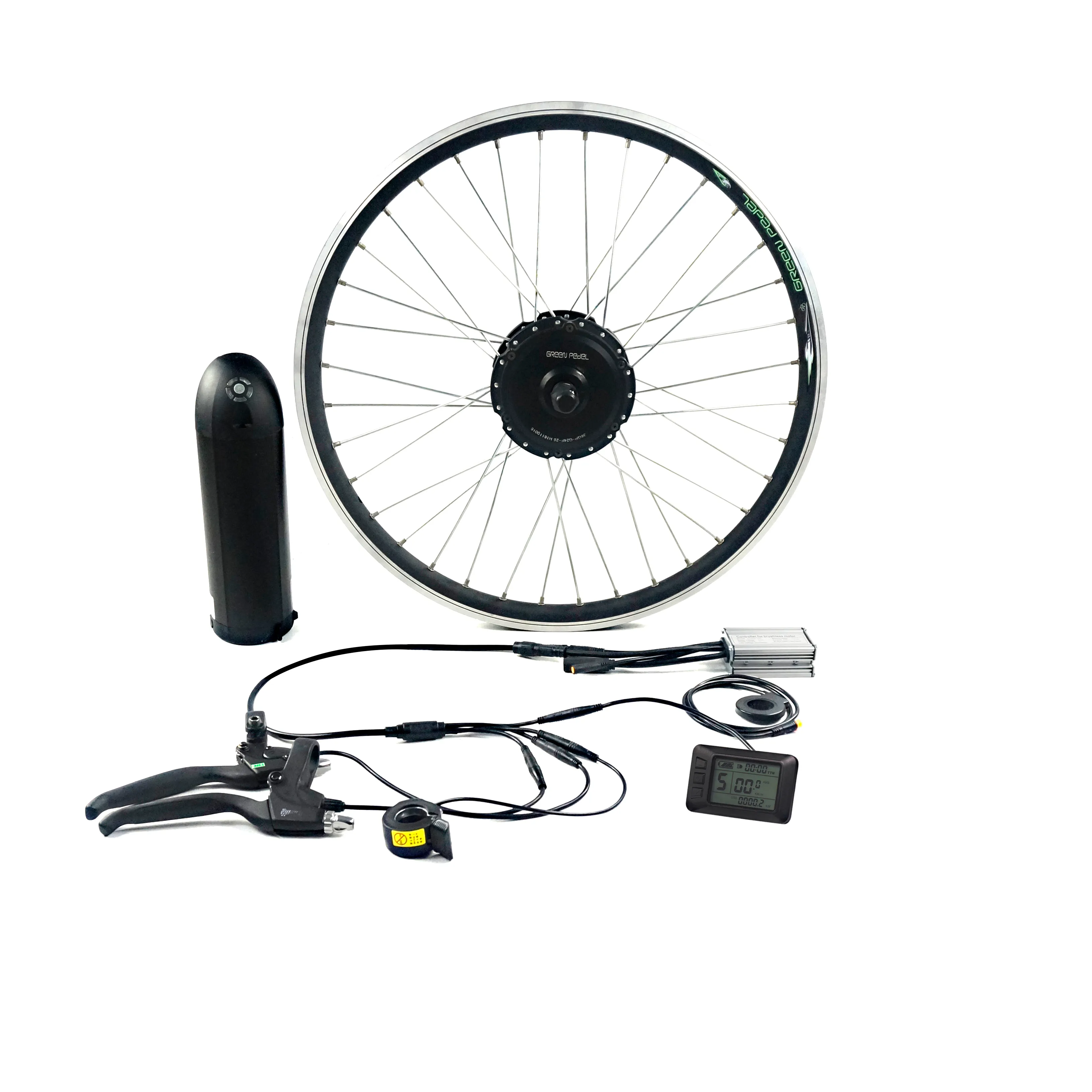 Greenpedel 250Watt kaset motorlu bisiklet kiti pil elektrikli bisiklet 26 inç satış