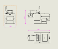 VST4-1 Conception simple et conviviale pour divers types d'objets solides, bouton de fixation en perle, comptage et emballage visuels